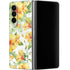 Yellow Hibiscus Galaxy Z Fold4 5G Skin