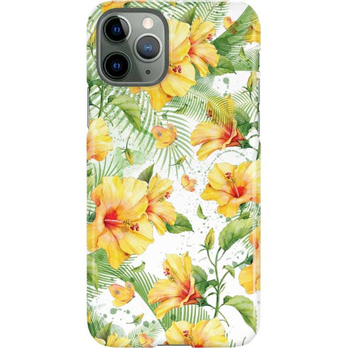 Yellow Hibiscus iPhone 11 Pro Lite Case