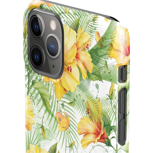 Yellow Hibiscus iPhone 11 Pro Lite Case