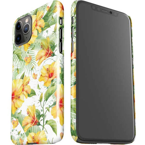 Yellow Hibiscus iPhone 11 Pro Lite Case