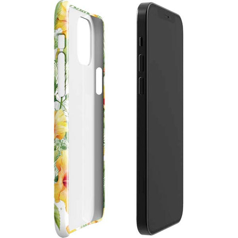 Yellow Hibiscus iPhone 12 Mini Lite Case