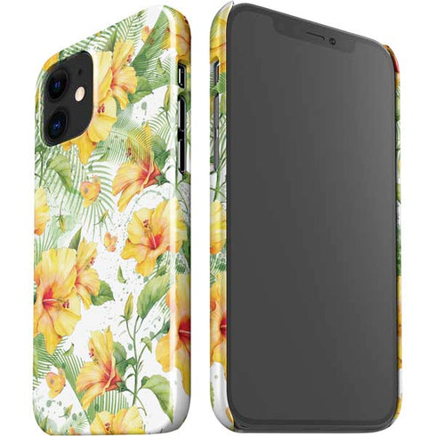 Yellow Hibiscus iPhone 12 Mini Lite Case