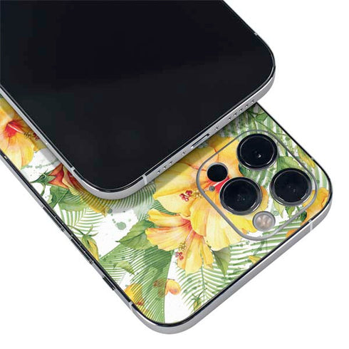 Yellow Hibiscus iPhone 12 Pro Max Skin