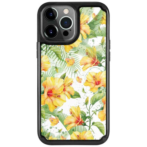 Yellow Hibiscus iPhone 13 Pro Cargo Case