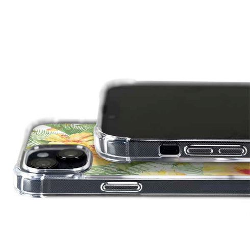 Yellow Hibiscus iPhone 15 MagSafe Case