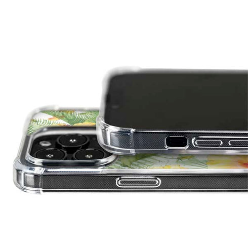 Yellow Hibiscus iPhone 15 Pro MagSafe Case