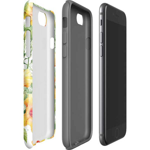 Yellow Hibiscus iPhone SE (2nd & 3rd Gen) Pro Case
