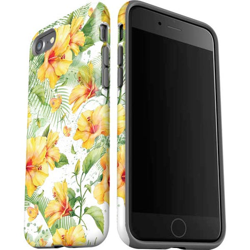 Yellow Hibiscus iPhone SE (2nd & 3rd Gen) Pro Case