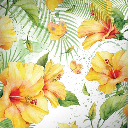 Yellow Hibiscus iPhone X Pro Case
