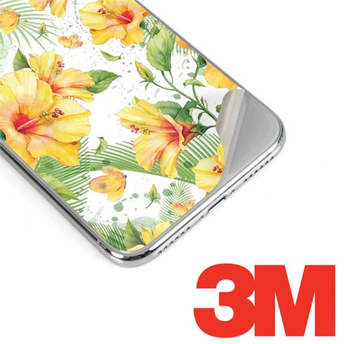 Yellow Hibiscus iPhone XS Max Skin
