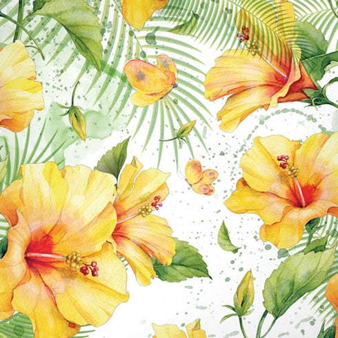 Yellow Hibiscus iPhone XS Pro Case