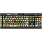 Yellow Hibiscus K95 RGB PLATINUM Mechanical Gaming Keyboard Skin