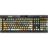 Yellow Hibiscus K95 RGB PLATINUM Mechanical Gaming Keyboard Skin