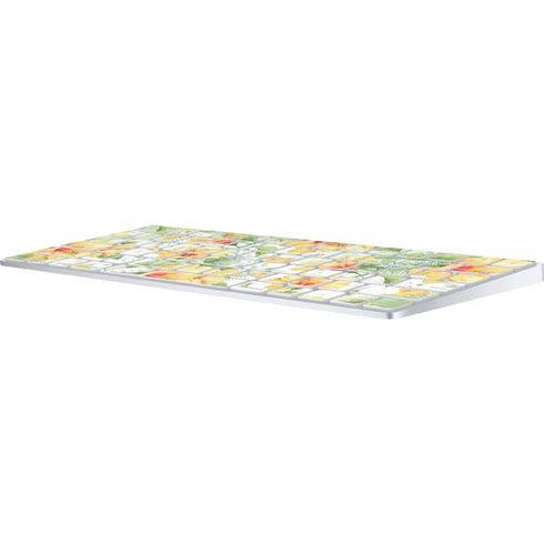 Yellow Hibiscus Magic Keyboard Skin