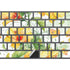 Yellow Hibiscus Magic Keyboard with Numeric Keypad Skin