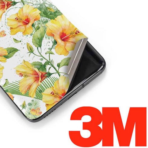 Yellow Hibiscus OnePlus 7 Pro Skin