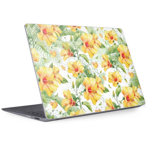 Yellow Hibiscus Surface Laptop 2 Skin