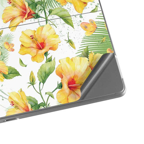 Yellow Hibiscus Surface Pro 8 Skin