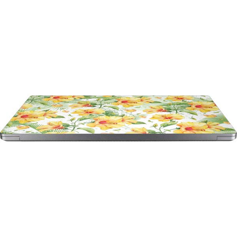 Yellow Hibiscus Universal Laptop 15in (12.2 x 8.8in) Skin