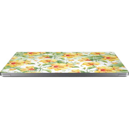 Yellow Hibiscus Universal Laptop 18in (14.6 x 10.6in) Skin