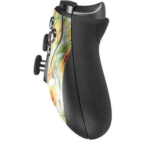 Yellow Hibiscus Xbox Elite Wireless Controller Series 2 Skin