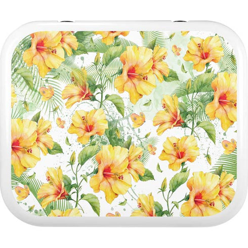 Yellow Hibiscus YETI Roadie 24 Hard Cooler Skin