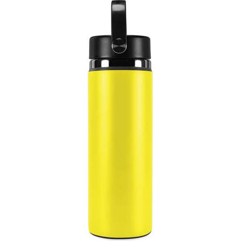 Yellow Solid Hydro Flask 20oz Wide Mouth Skin