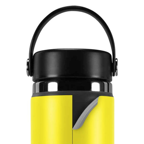 Yellow Solid Hydro Flask 20oz Wide Mouth Skin