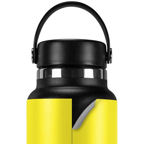 Yellow Solid Hydro Flask 32oz Wide Mouth Skin