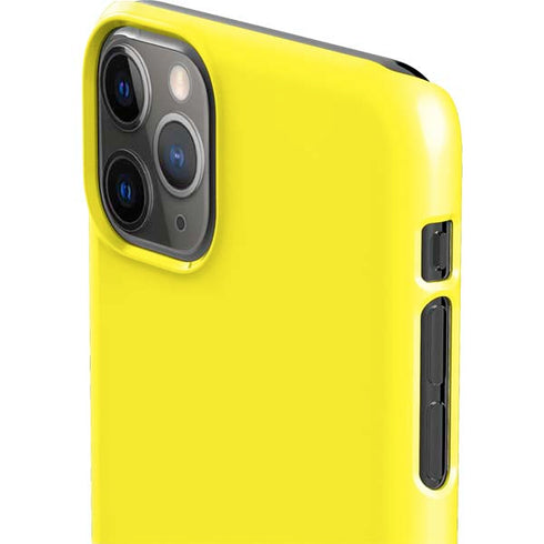 Yellow Solid iPhone 11 Pro Max Lite Case