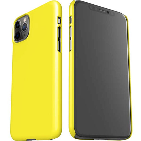 Yellow Solid iPhone 11 Pro Max Lite Case