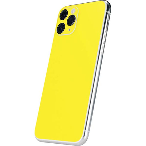 Yellow Solid iPhone 11 Pro Skin