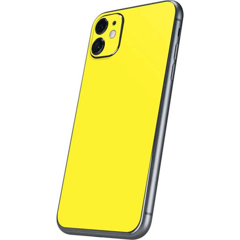 Yellow Solid iPhone 11 Skin