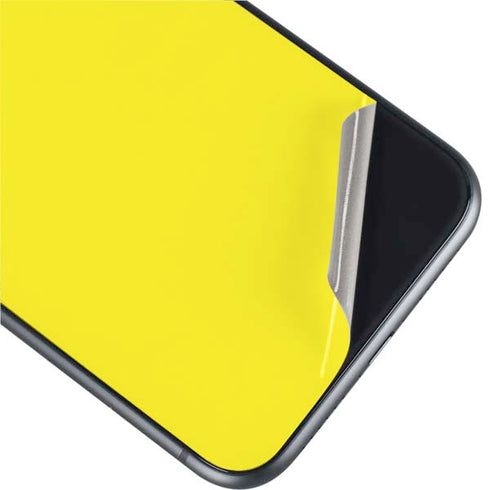 Yellow Solid iPhone 11 Skin