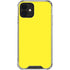 Yellow Solid iPhone 12 Mini Clear Case