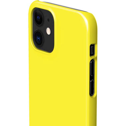 Yellow Solid iPhone 12 Mini Lite Case