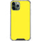 Yellow Solid iPhone 12 Pro Max Clear Case