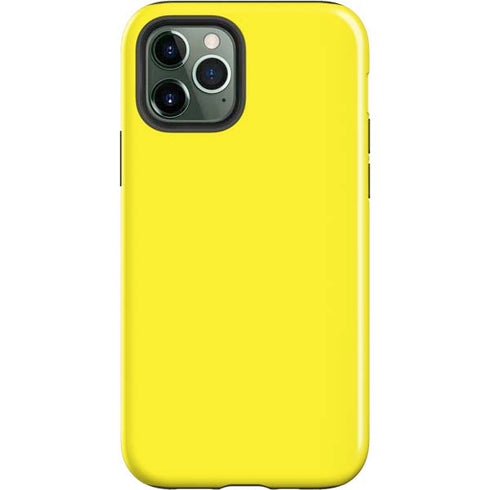 Yellow Solid iPhone 12 Pro Max Impact Case