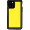 Yellow Solid iPhone 12 Pro Waterproof Case