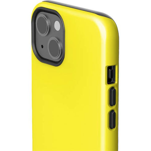 Yellow Solid iPhone 13 Impact Case