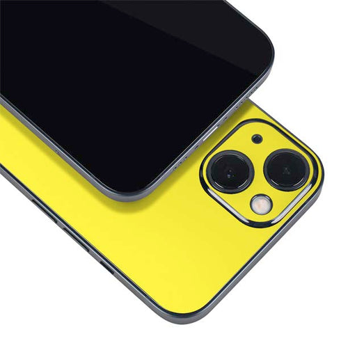Yellow Solid iPhone 14 Plus Skin