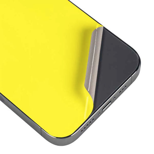 Yellow Solid iPhone 14 Pro Max Skin