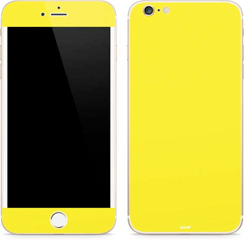 Yellow Solid iPhone 6/6s Plus Skin