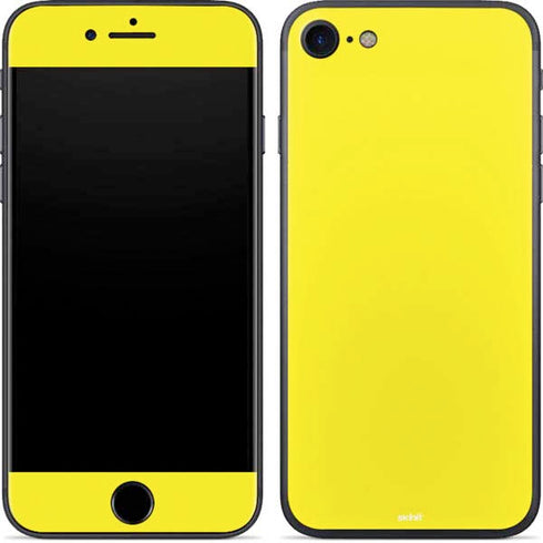 Yellow Solid iPhone 8 Skin