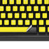 Yellow Solid K95 RGB PLATINUM Mechanical Gaming Keyboard Skin
