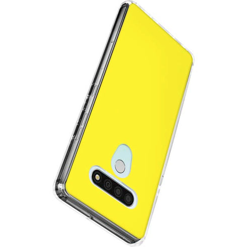 Yellow LG Stylo 6 Clear Case