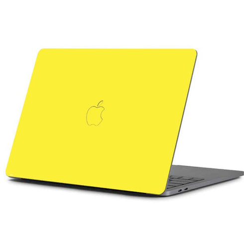 Yellow Solid Apple MacBook Pro 13-inch Skin