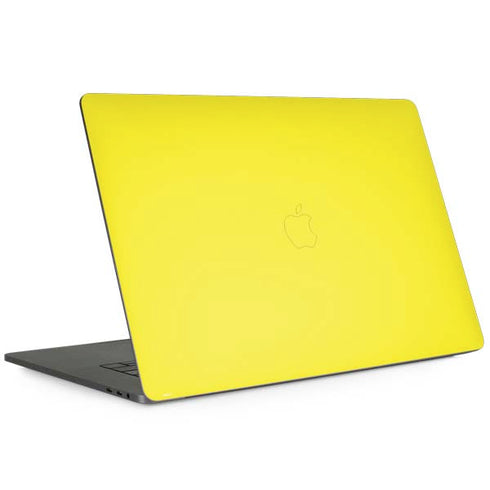 Yellow Solid Apple MacBook Pro 15-inch Skin