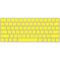 Yellow Solid Magic Keyboard Skin