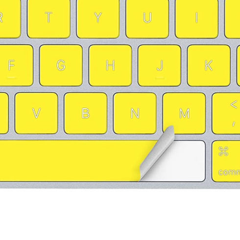 Yellow Solid Magic Keyboard Skin